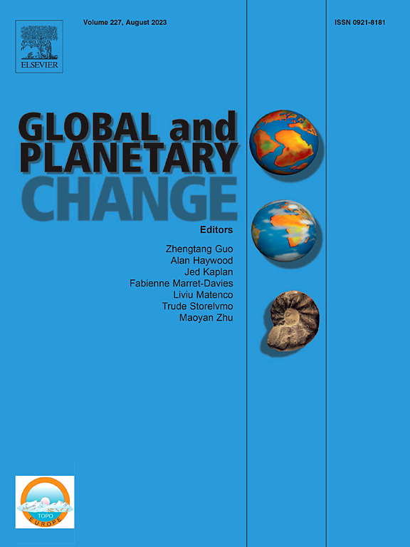 Go to journal home page - Global and Planetary Change